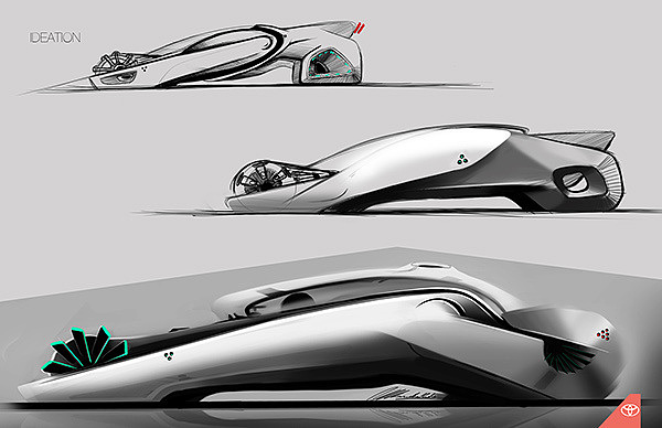 toyota，机器人灵感，汽车设计，工业设计，产品设计，