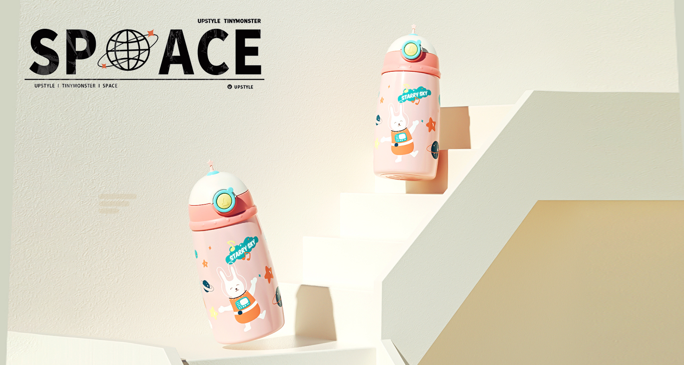 Children's water cup，Water cup，Mother and baby，