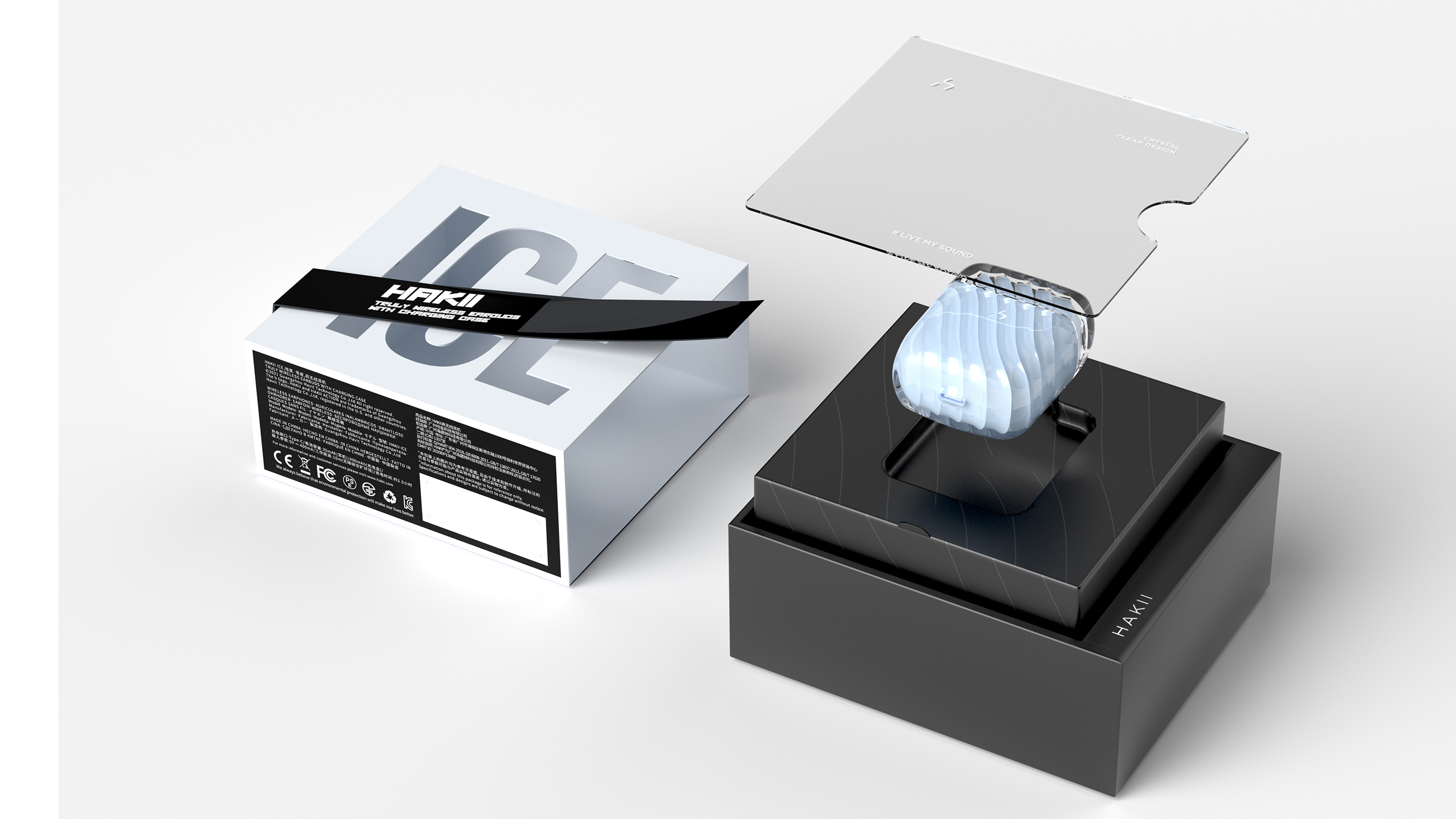 tws，headset，product design，industrial design，id，Bicolor，