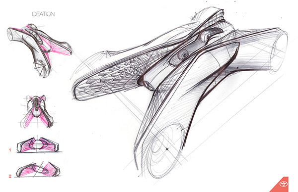 toyota，Robot inspiration，Automobile design，industrial design，product design，