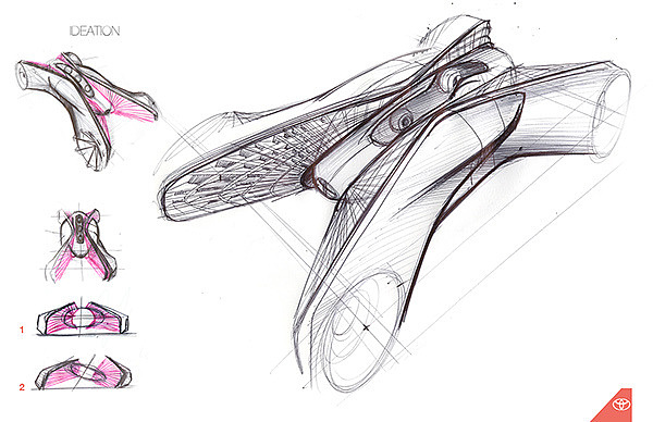 toyota，Robot inspiration，Automobile design，industrial design，product design，