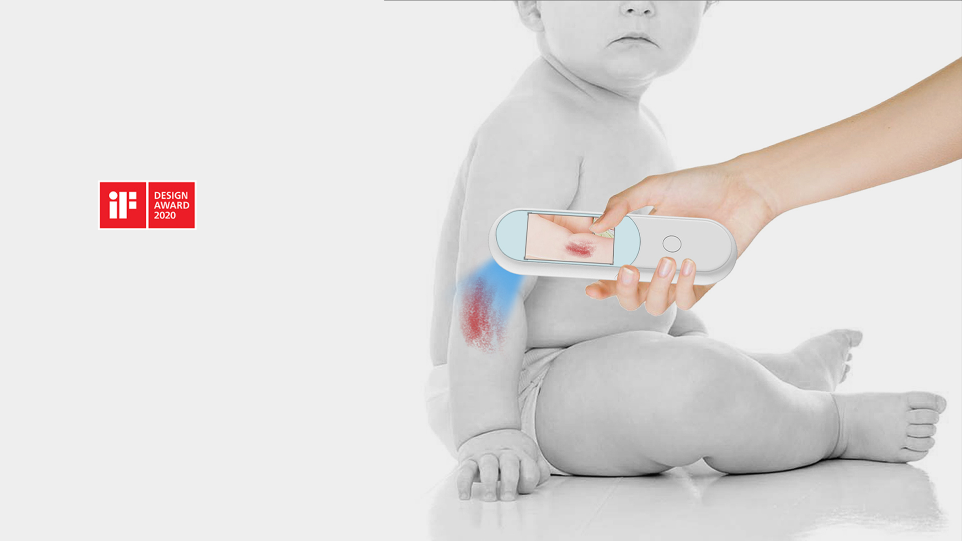 Yunbo original design，Wound detector，Intelligent products，product design，industrial design，