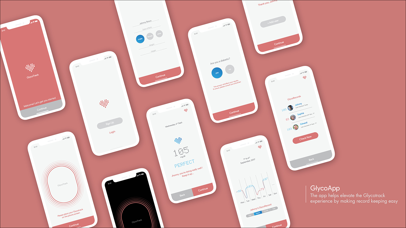 healthy，app，black，