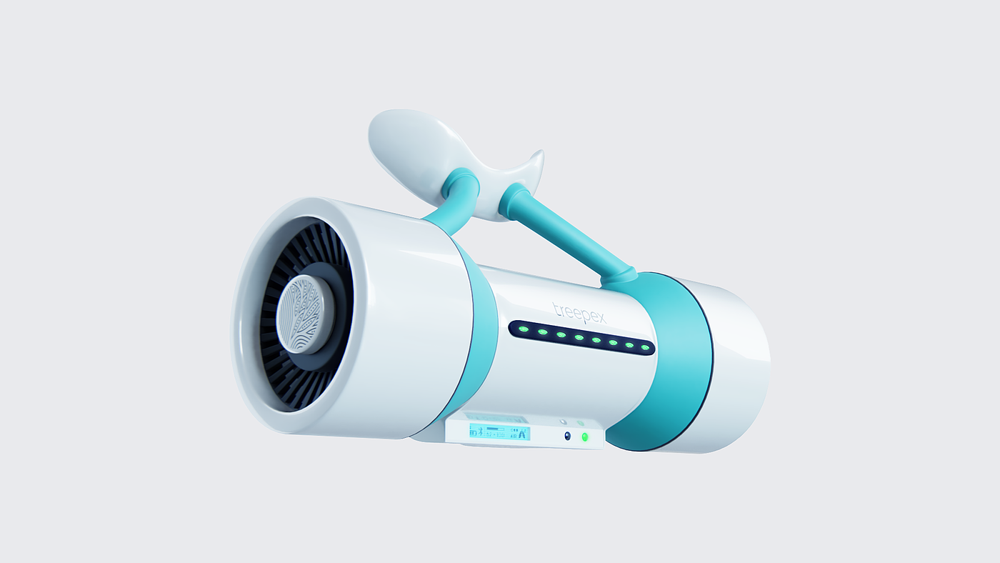 Portable，application program，contaminated，Air purification，Treepex，conceptual design，Oxygen production，