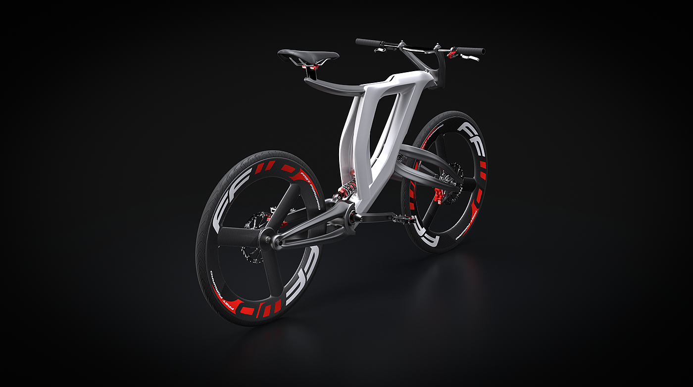 碳纤维，3d打印，自行车，