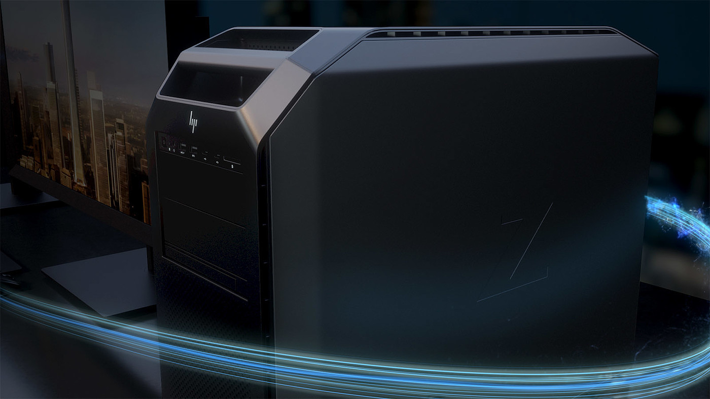 HP，Computer host，workstation，Render，CGI design，