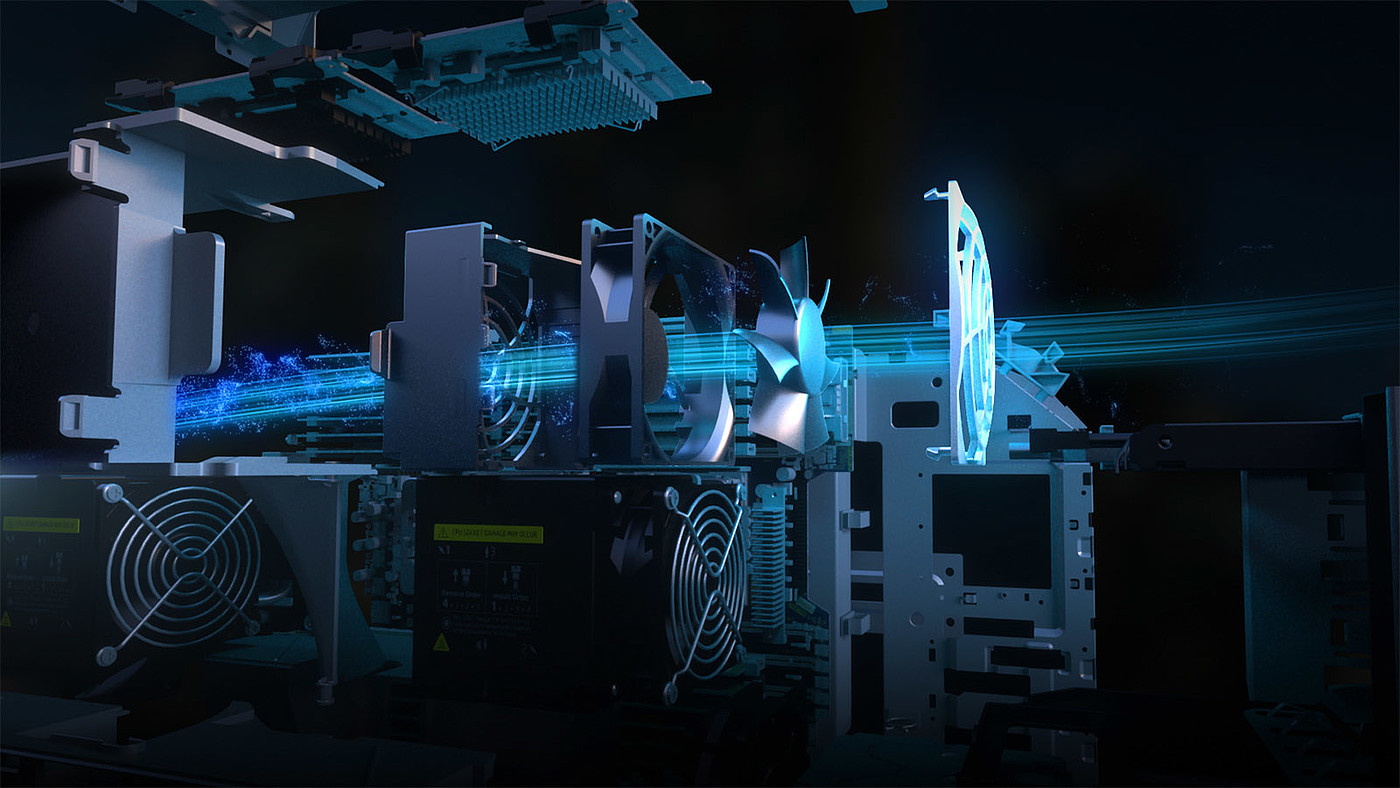 HP，Computer host，workstation，Render，CGI design，