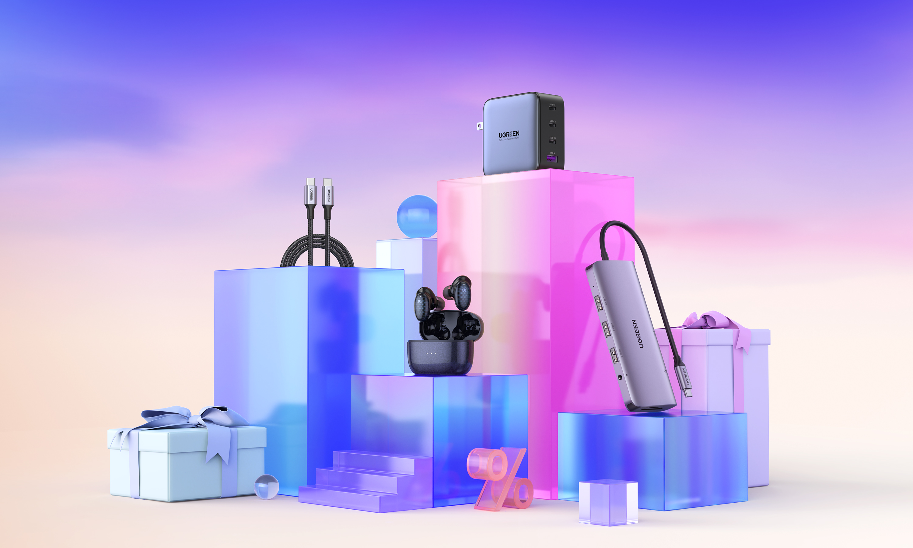 Product rendering，Green couplet，keyshot，Year end summary，