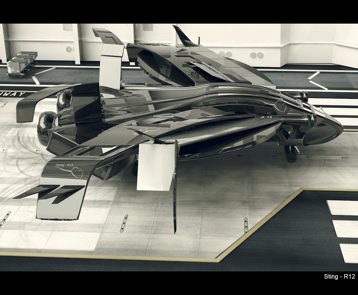 aircraft，concept，Aerocraft，in the air，