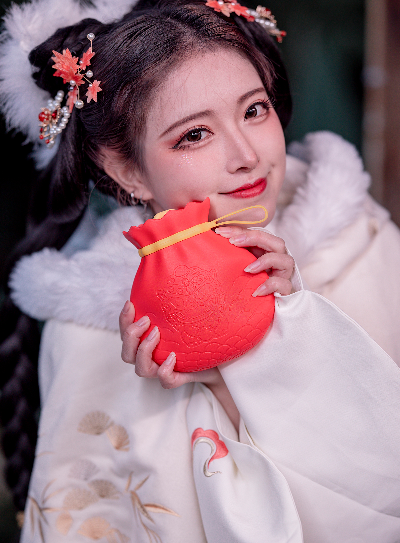 Ruishi perfume bag warm water bag，Scented hot water bag，National style，