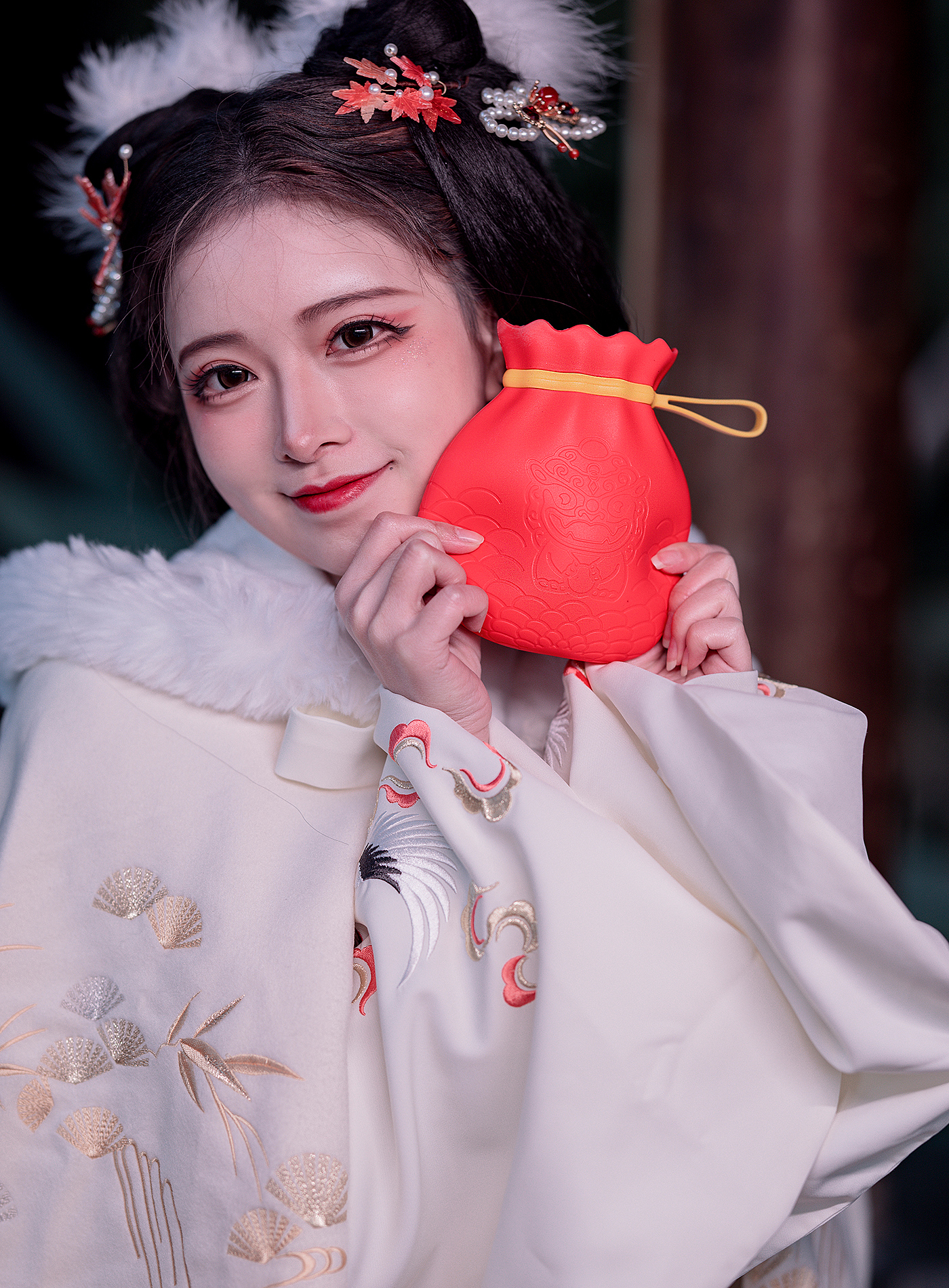 Ruishi perfume bag warm water bag，Scented hot water bag，National style，