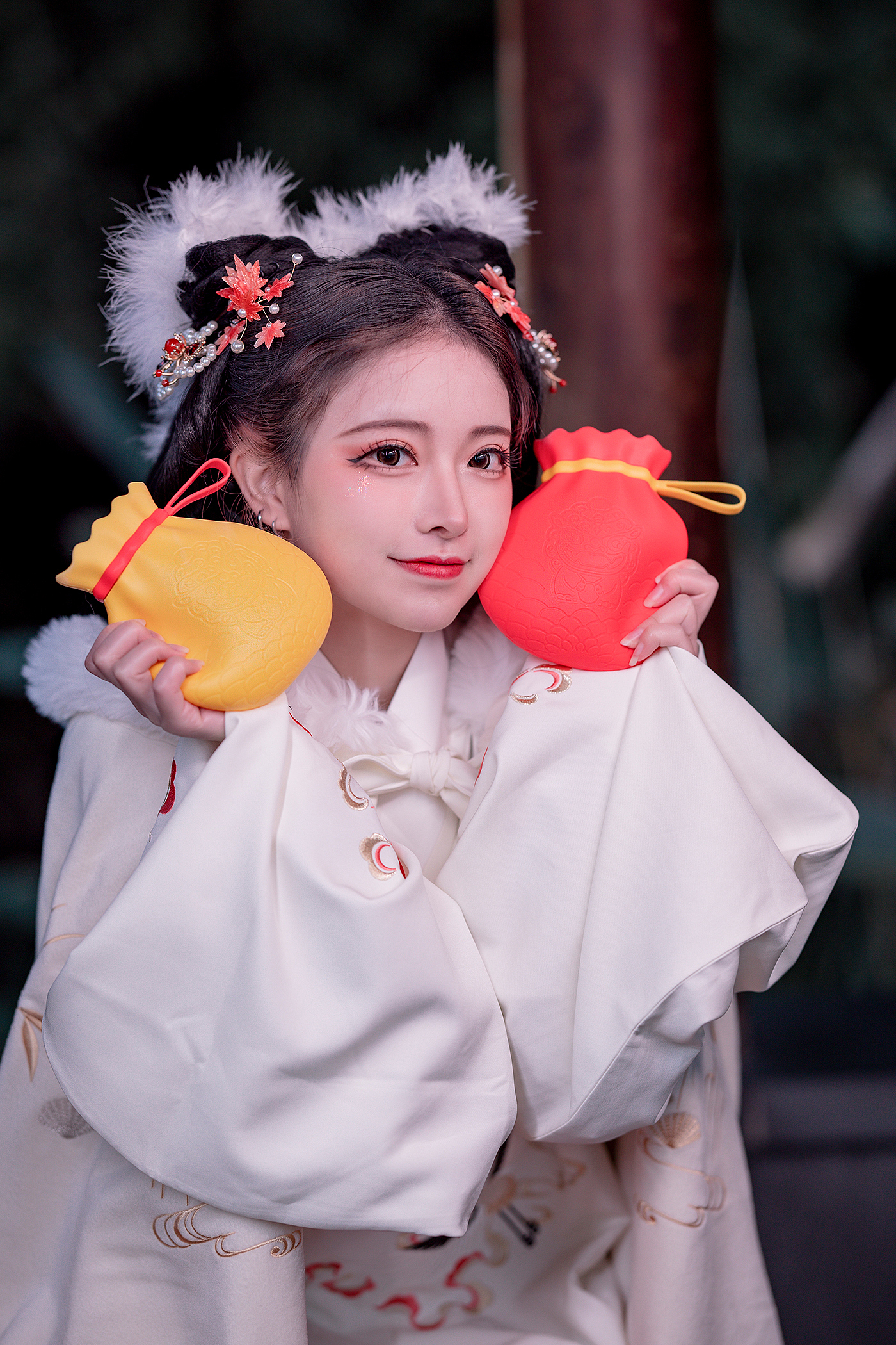 Ruishi perfume bag warm water bag，Scented hot water bag，National style，