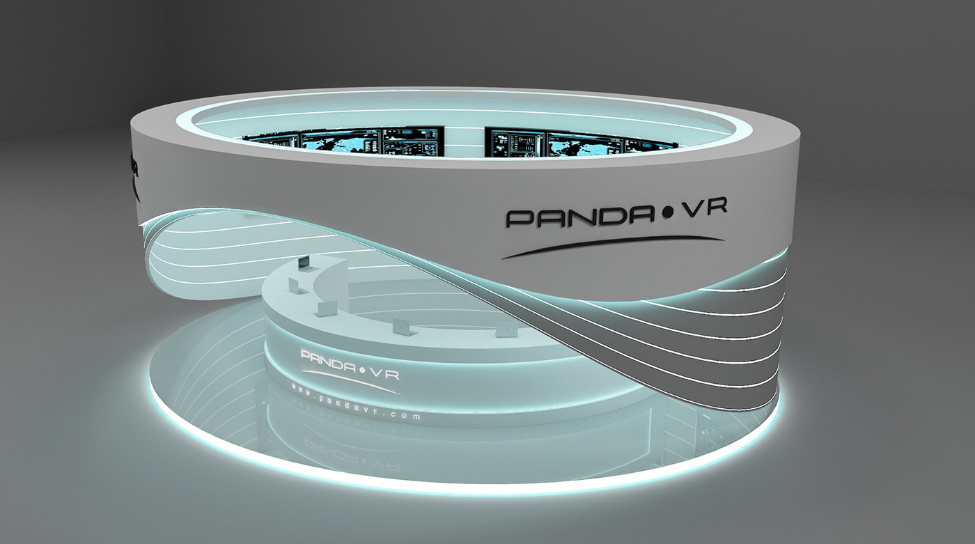 Vr Panda Futuristic Stand for Panda VR - 普象网