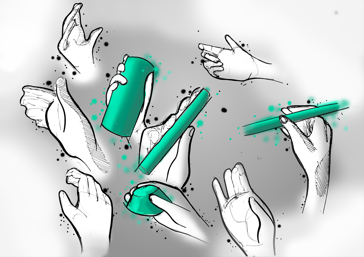 sketch，Ubee ，skill，Hand drawn，