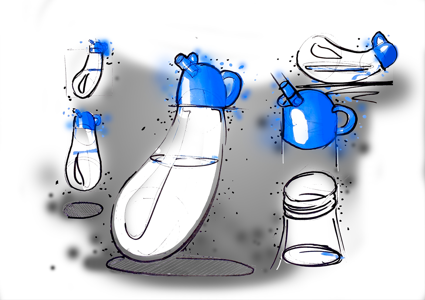 sketch，Ubee ，skill，Hand drawn，