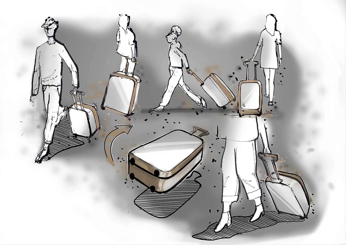 sketch，Ubee ，skill，Hand drawn，