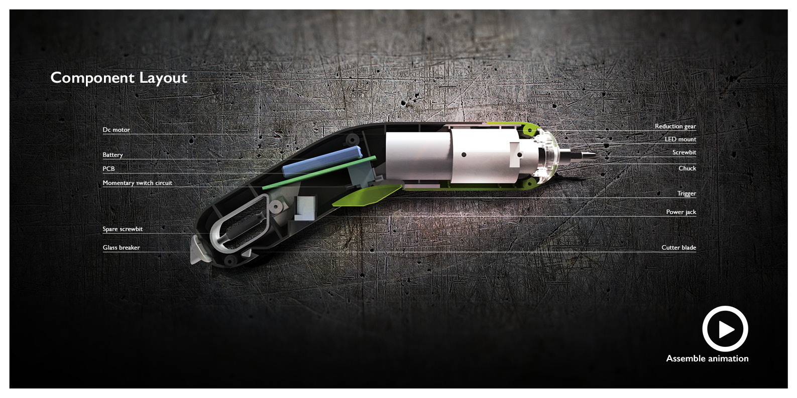 Electric drill，Resqtec S1，tool，make，process，