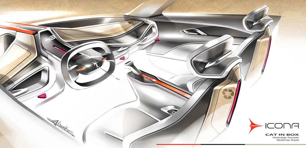 automobile，outdoors，Ubee ，painting，sketch，