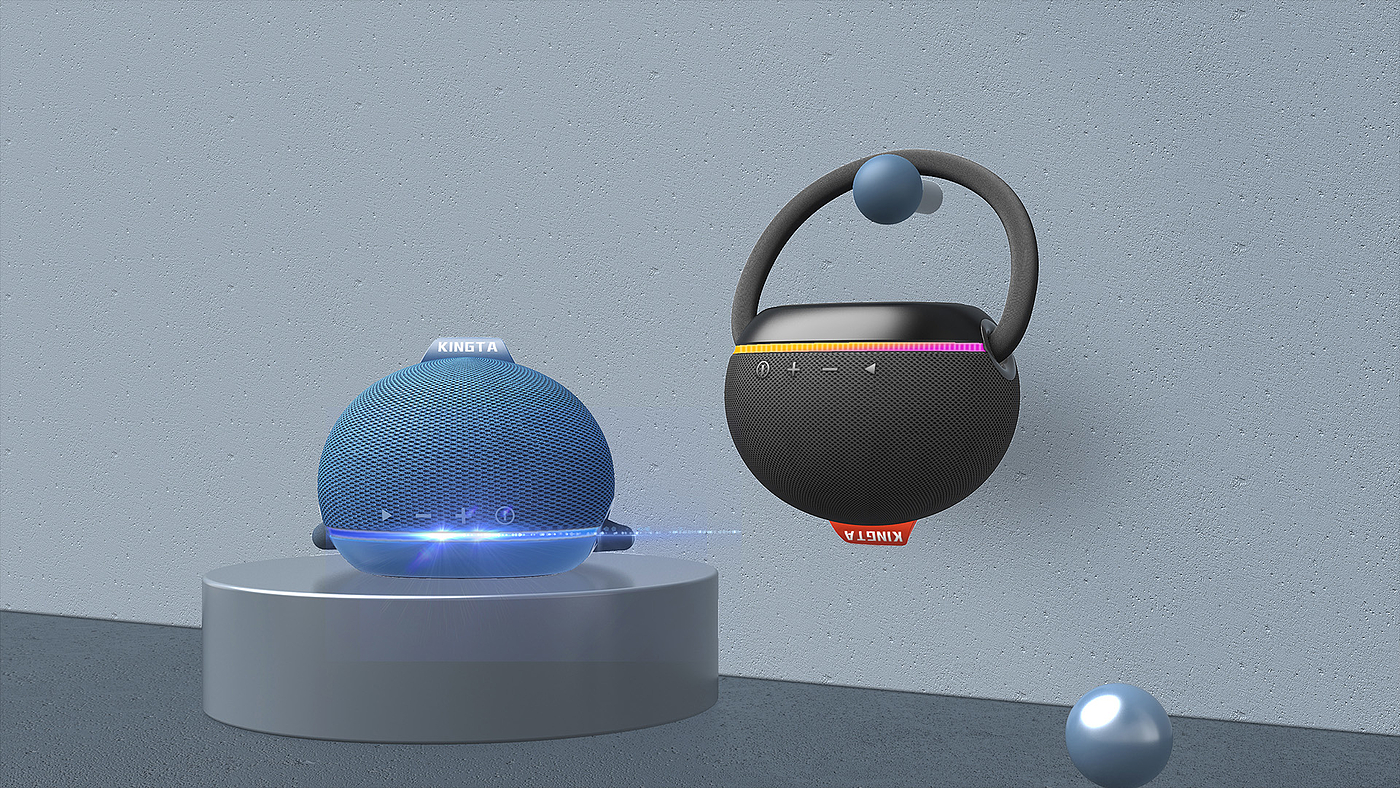 DAB audio，Simplicity，Home Furnishing，product design，industrial design，