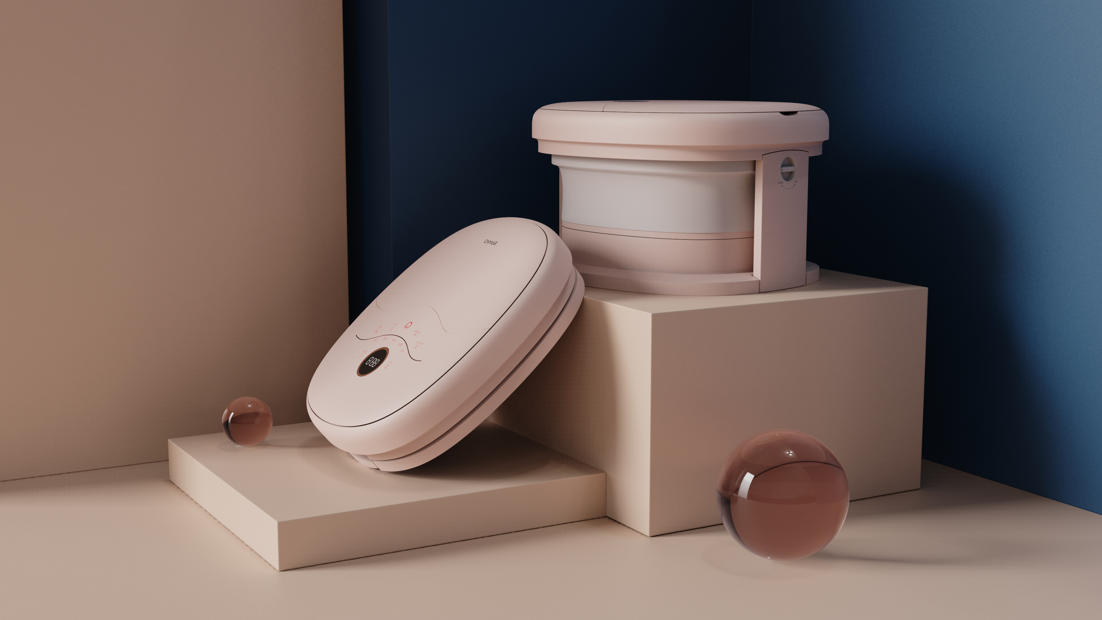 Product design, foot bath，