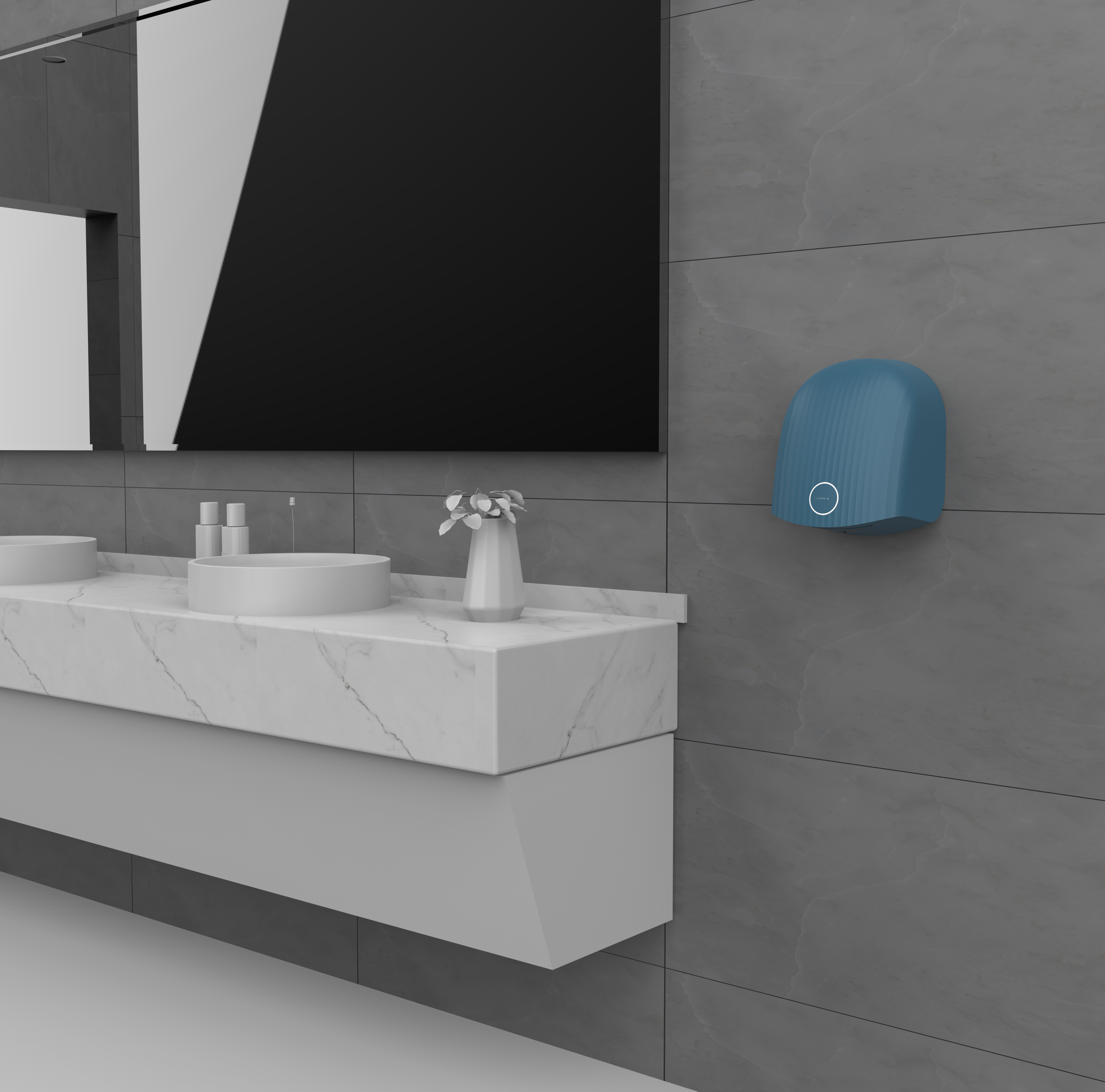 Dry hand，industrial design，product design，Home appliance design，Induction，TOILET，security，Personal protection，