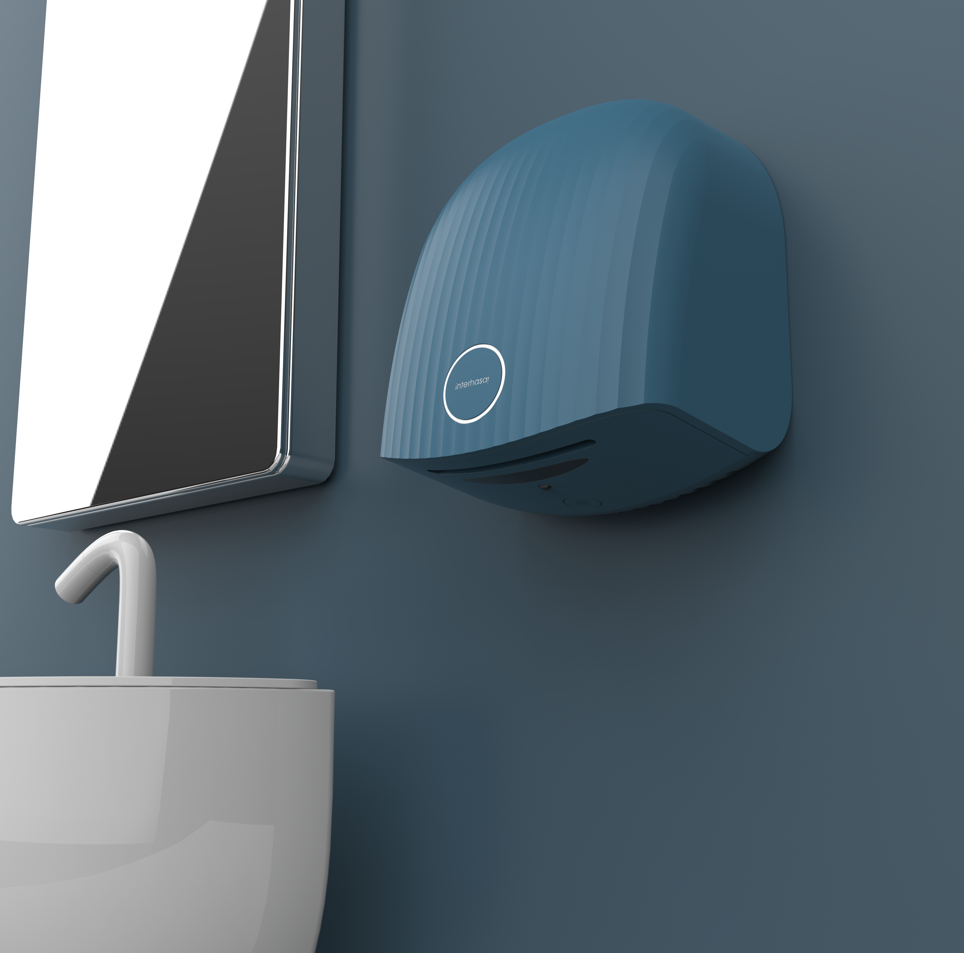 Dry hand，industrial design，product design，Home appliance design，Induction，TOILET，security，Personal protection，