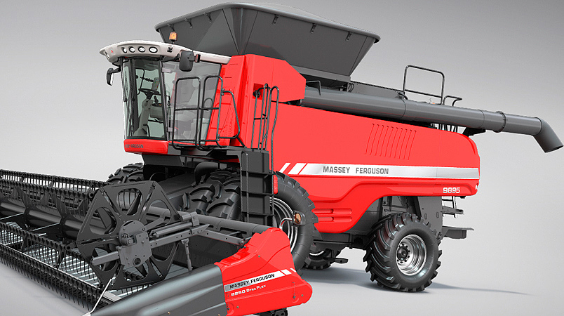 industrial design，Agriculture，Mechanics，Harvester，vehicle，