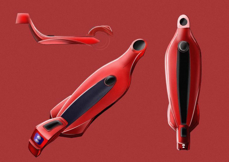 Hand drawn，Ubee ，Product draft，