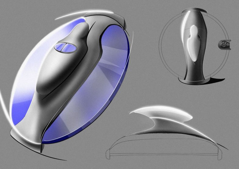 Hand drawn，Ubee ，Product draft，