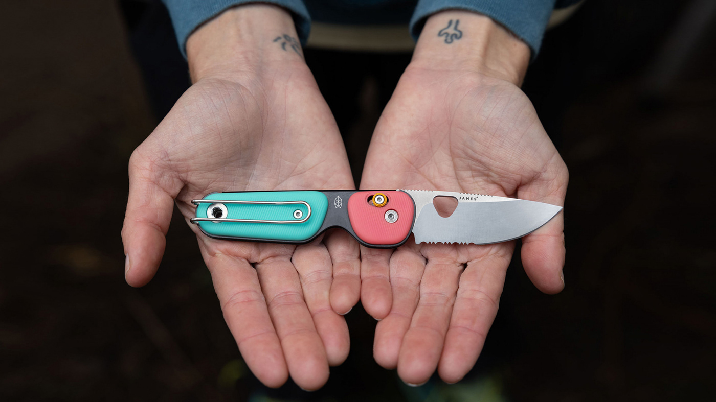 Eric Fields，One hand operation，product design，tool，Lightweight，The Redstone，