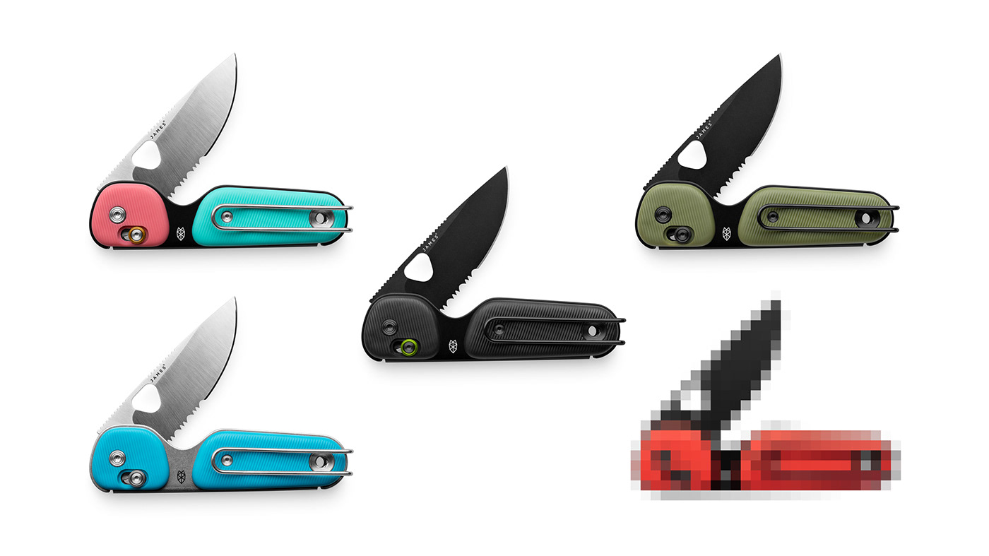 Eric Fields，One hand operation，product design，tool，Lightweight，The Redstone，