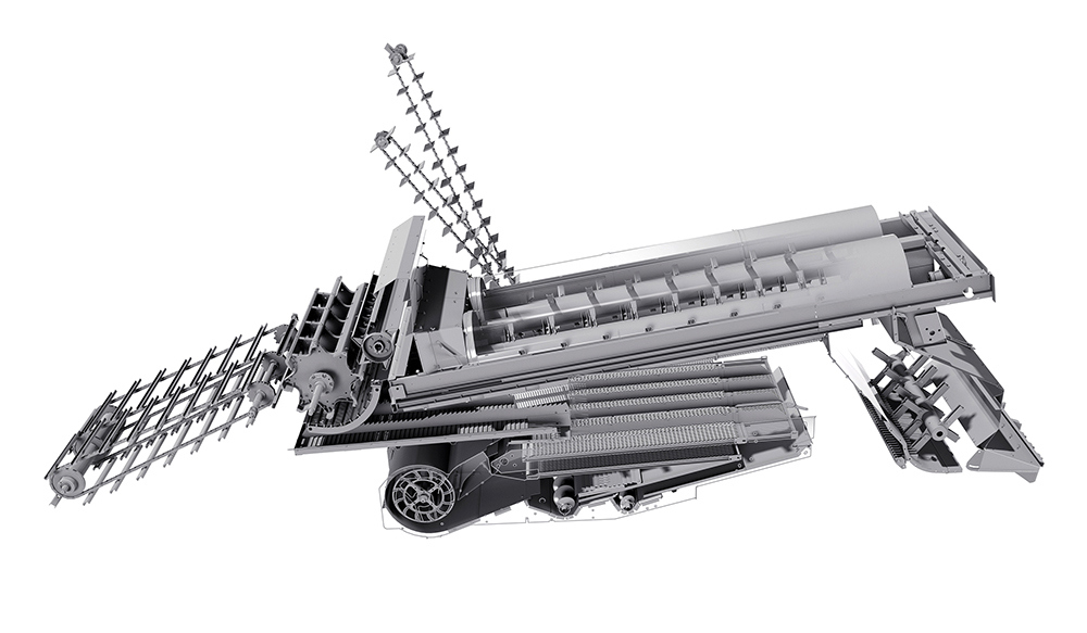 industrial design，Agriculture，Mechanics，Harvester，vehicle，