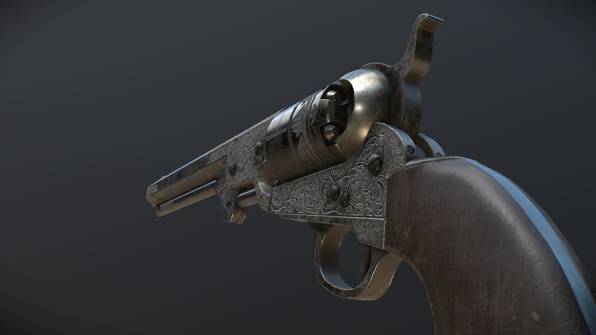 Render，Pistol，arms，firearms，