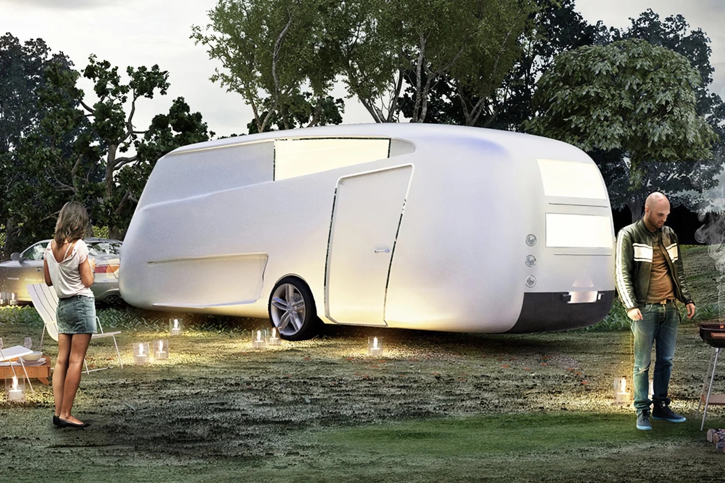 Trailer design，vehicle，creativity，Camping experience，RV design，