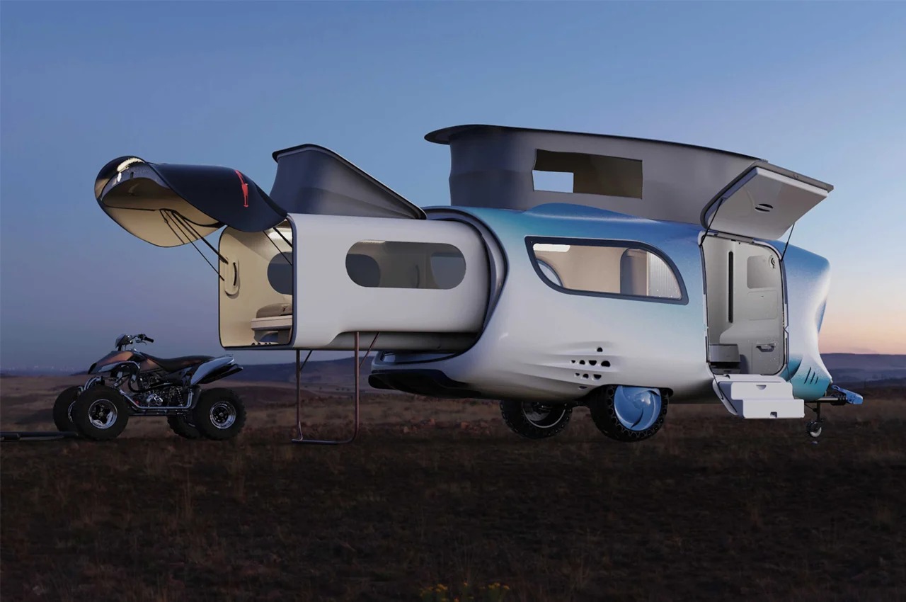 Trailer design，vehicle，creativity，Camping experience，RV design，