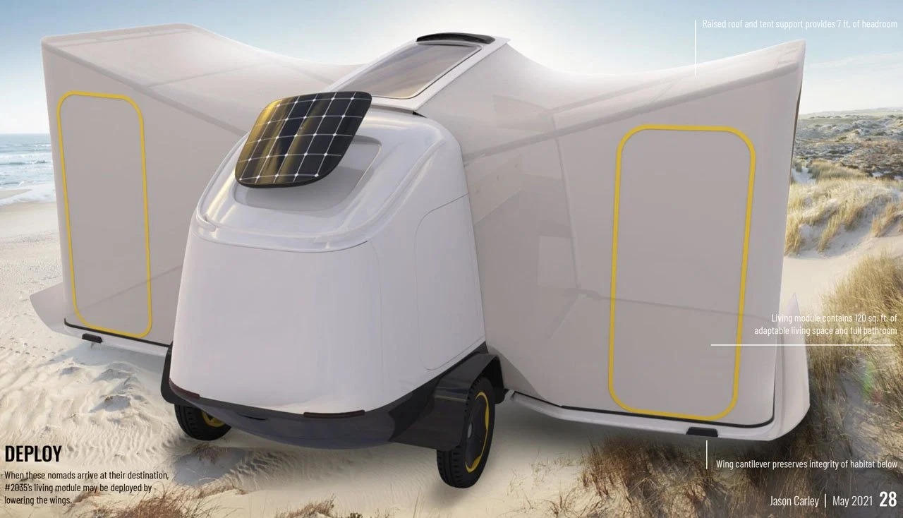 Trailer design，vehicle，creativity，Camping experience，RV design，