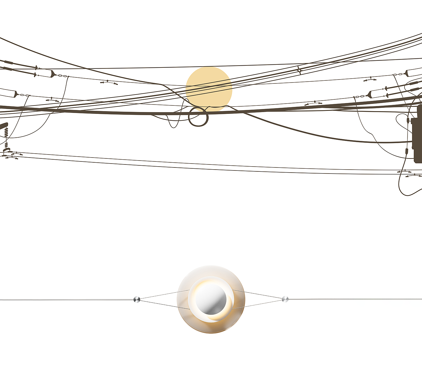 LIGHT IN TIGHT，Free adjustment，Lamp design，RED DOT AWARD，
