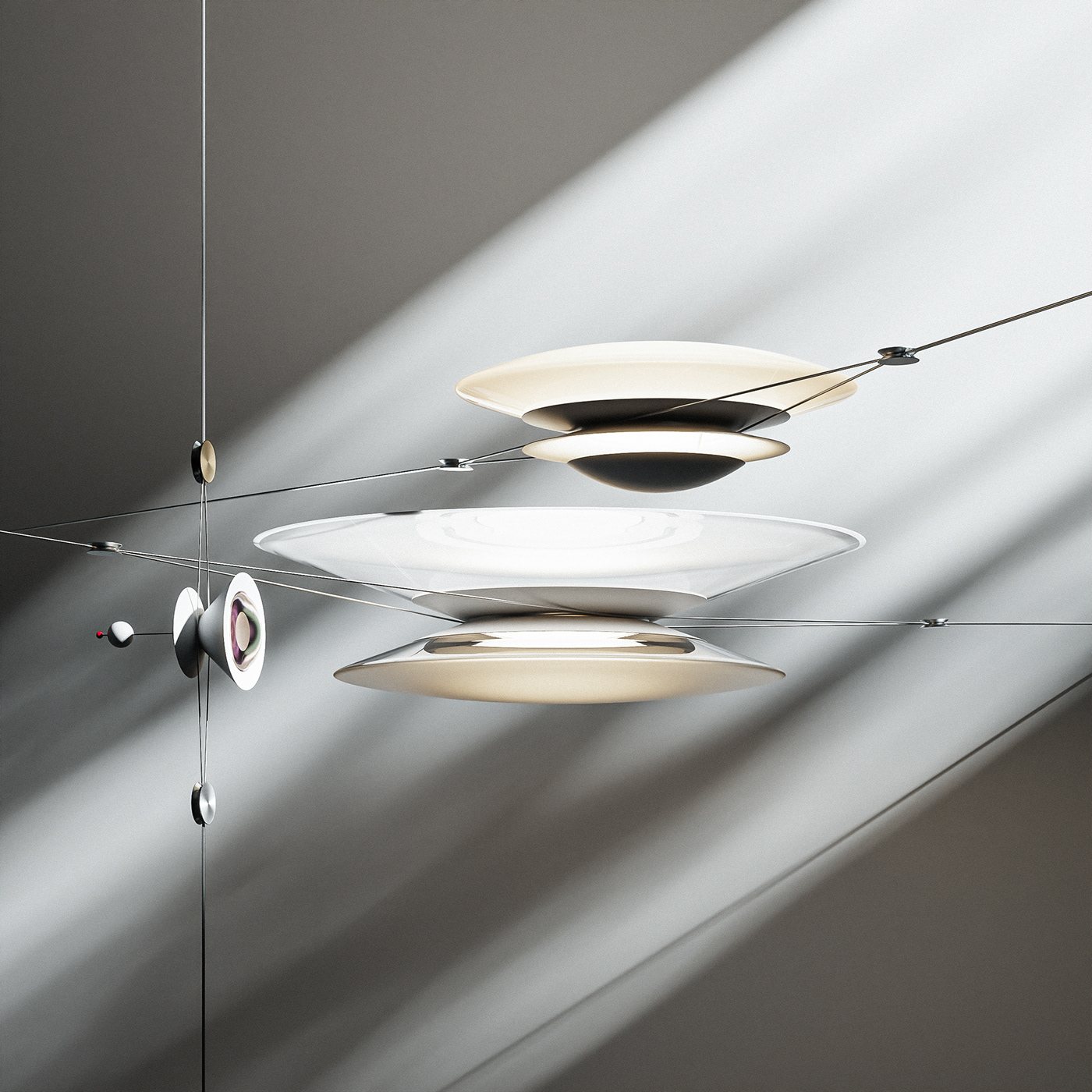 LIGHT IN TIGHT，Free adjustment，Lamp design，RED DOT AWARD，