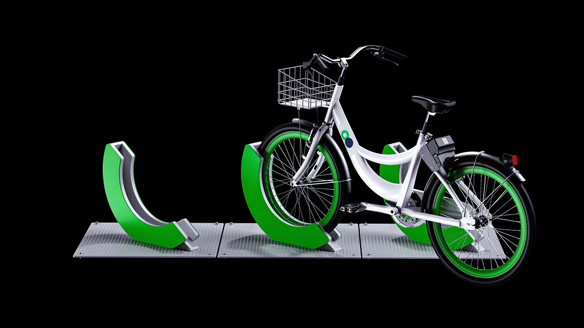 Seoul Bike，Bicycle design，QR bicycle，Security，