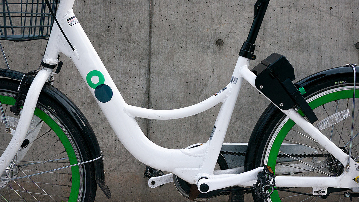 Seoul Bike，Bicycle design，QR bicycle，Security，