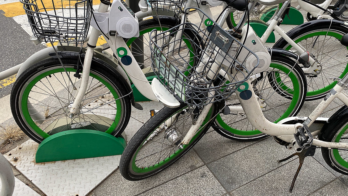 Seoul Bike，Bicycle design，QR bicycle，Security，