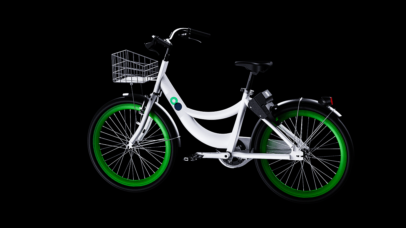 Seoul Bike，Bicycle design，QR bicycle，Security，