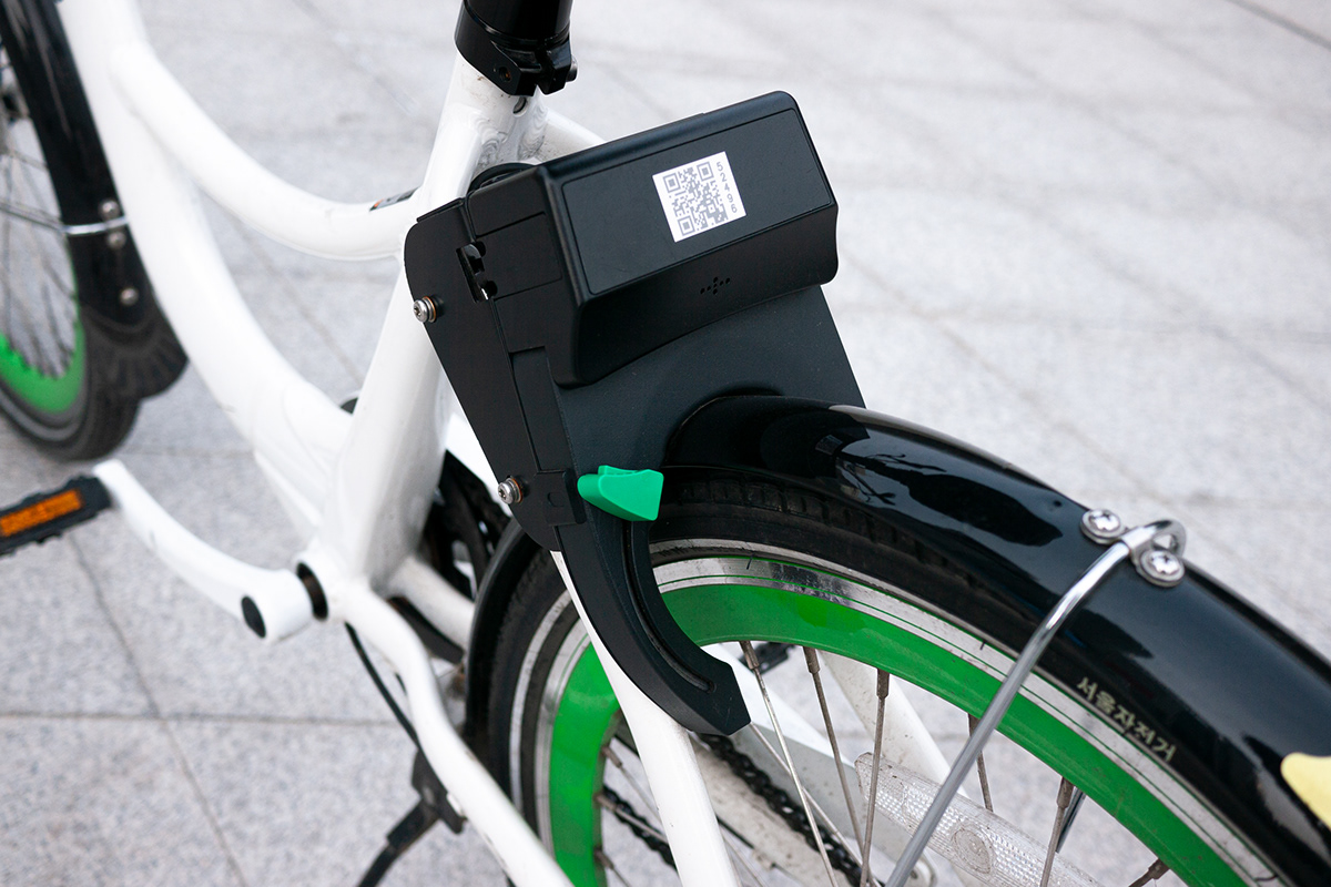 Seoul Bike，Bicycle design，QR bicycle，Security，