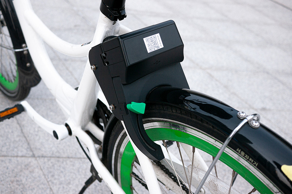 Seoul Bike，Bicycle design，QR bicycle，Security，