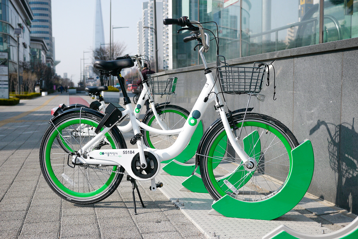 Seoul Bike，Bicycle design，QR bicycle，Security，