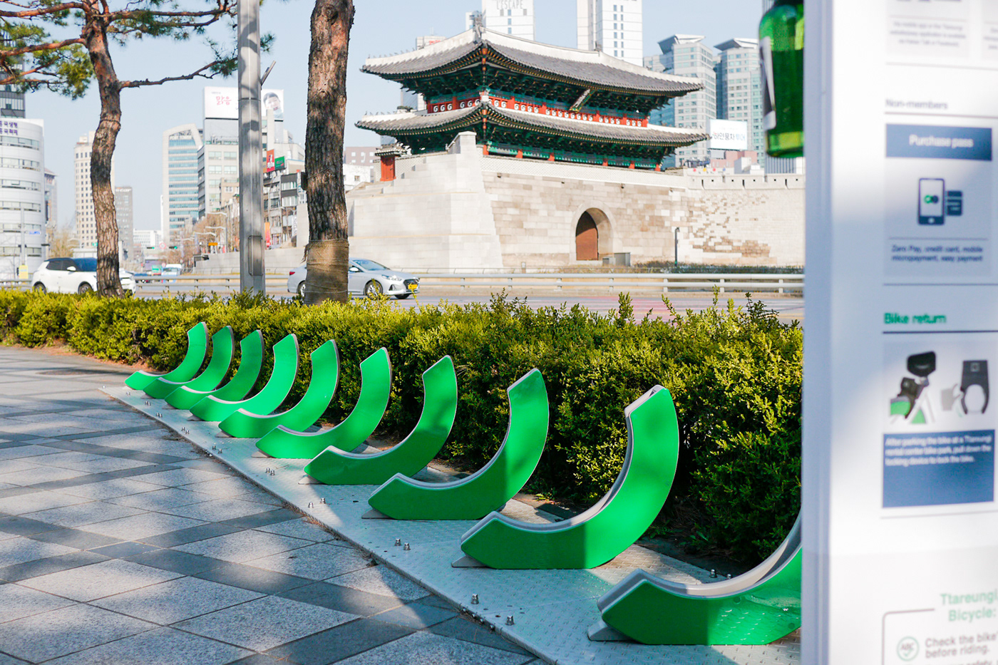 Seoul Bike，Bicycle design，QR bicycle，Security，