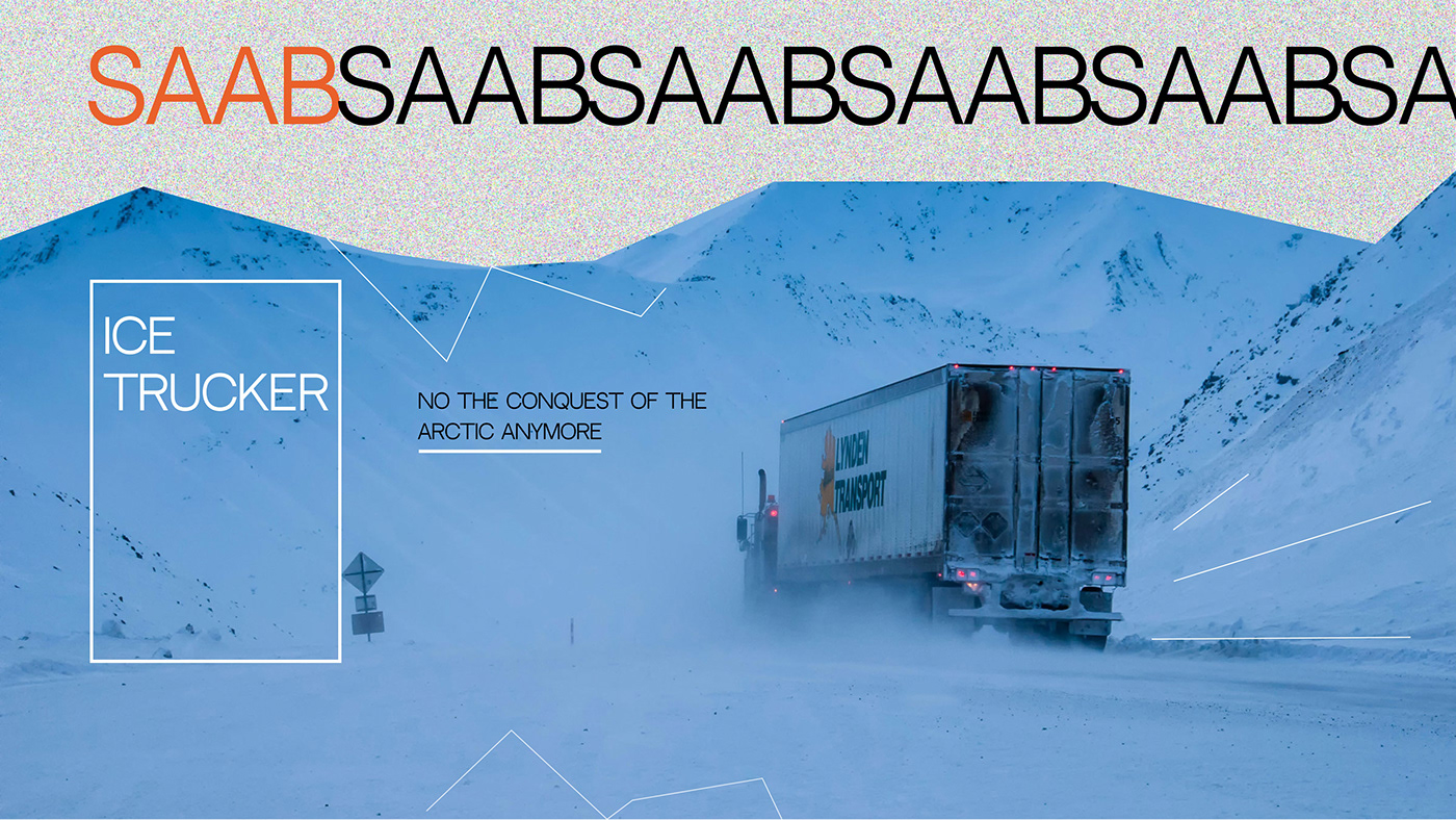 Matthew Gullini，Saab "ice and snow fleet" truck，Vehicle design，