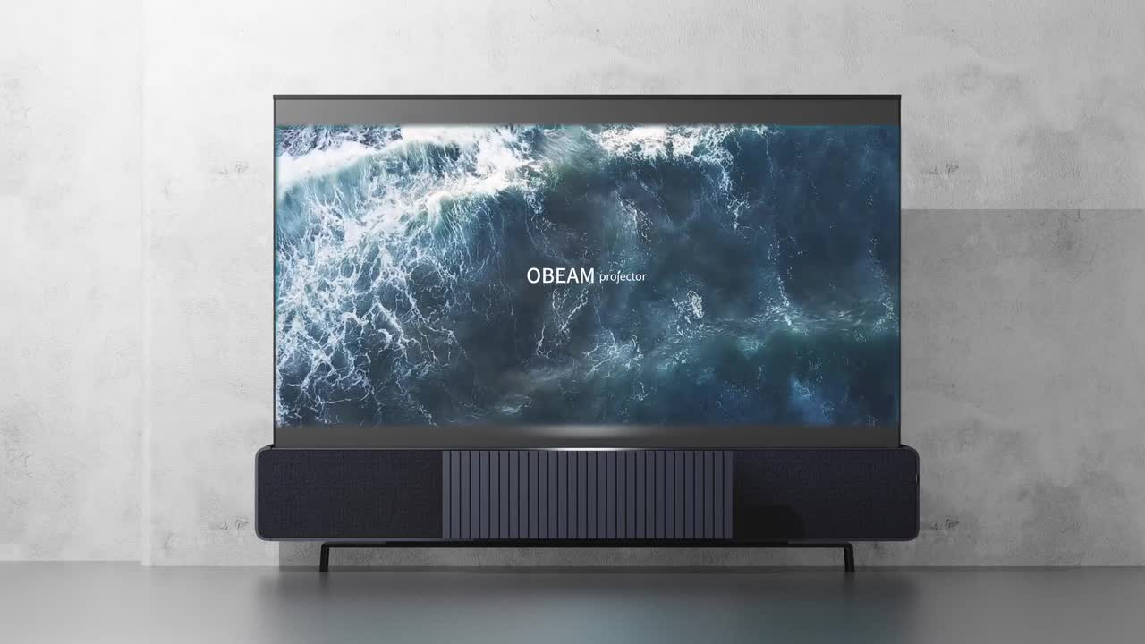 Yena Han，OBEAM projector，product design，Single point laser projector，