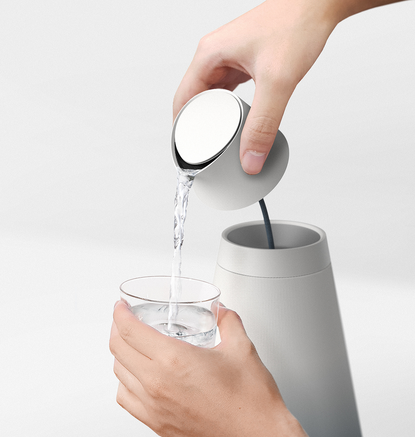 Kwanjun Ryu，IF design award 2017，kettle，浇注经验，倾斜传感器，可替换，