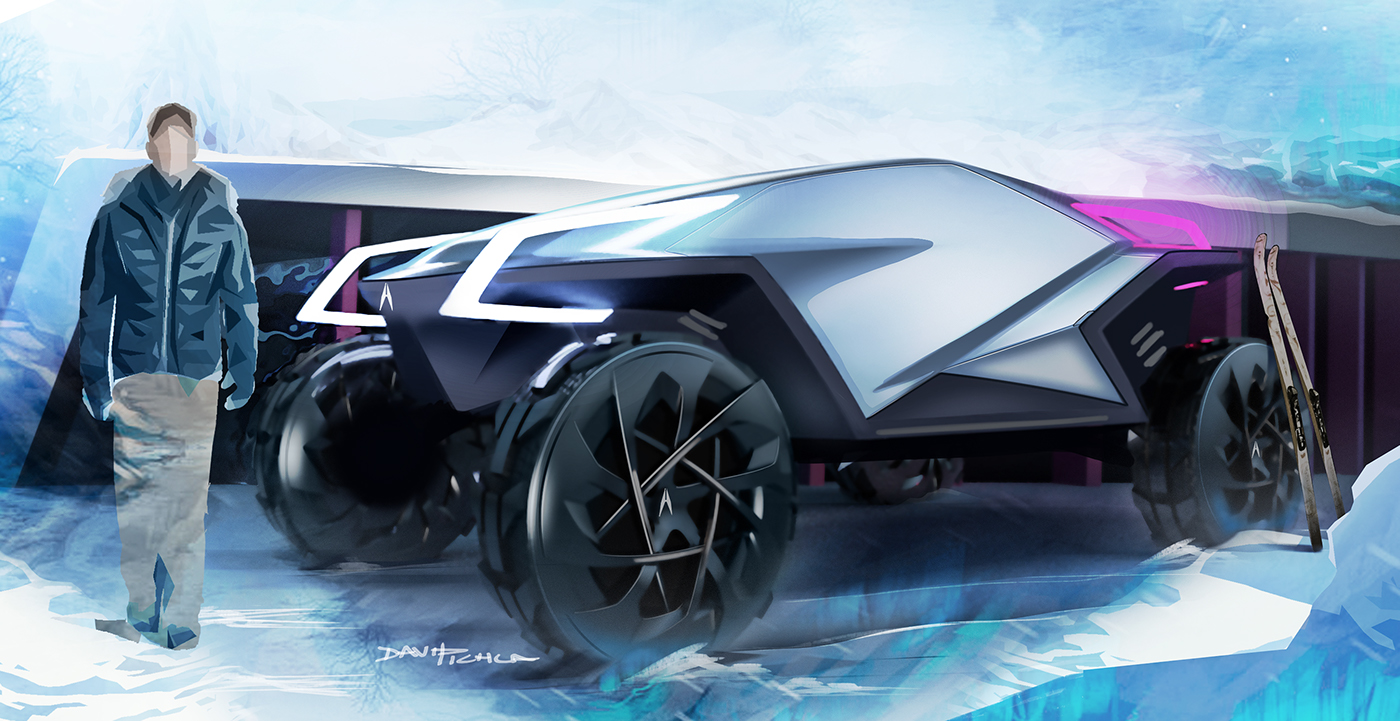 Off road vehicle design，vehicle，